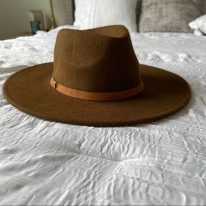 Brown Fedora Hat